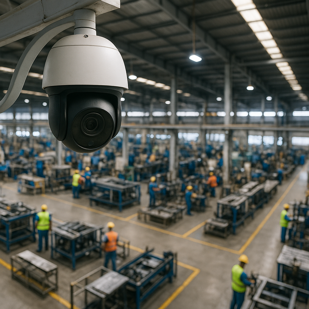 CCTV Untuk Area Pabrik