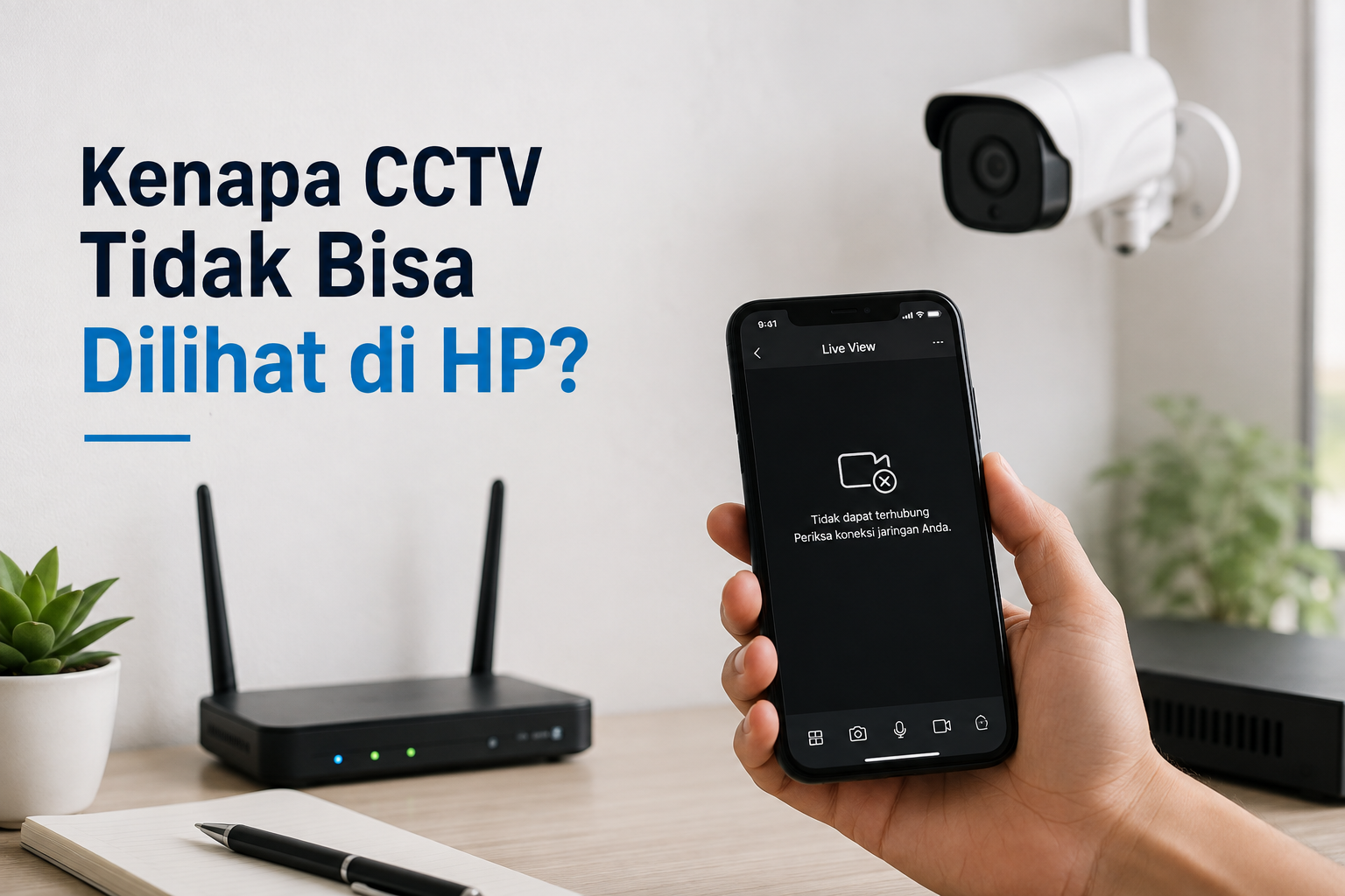 Kenapa CCTV Tidak Bisa Dilihat di HP?