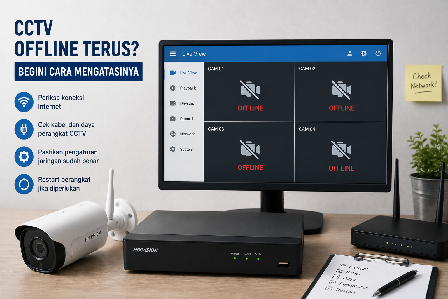 CCTV Offline Terus