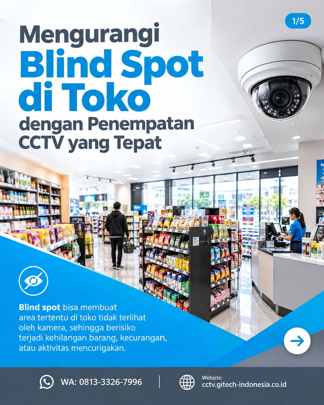 Mengurangi Blind Spot di Toko